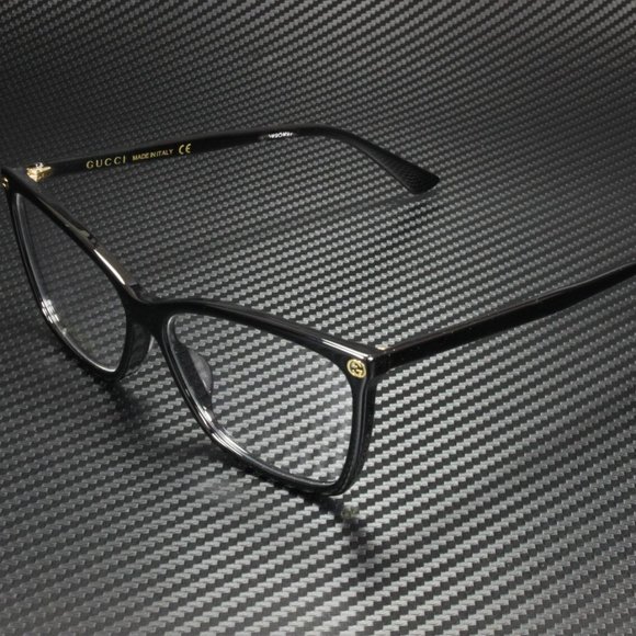 Gucci Black 56mm Eyeglasses - Picture 1 of 3
